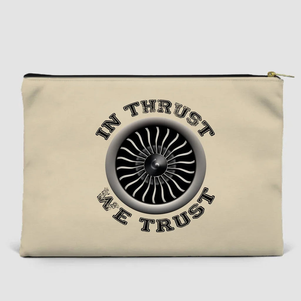 Thrust We Trust Zipper Pouch - view 16