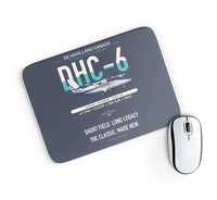 Thumbnail for DHC-6 Twin Otter Classic 300-G design on navy blue rectangle mouse pad
