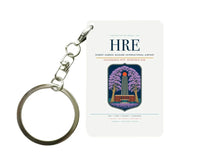 Thumbnail for Robert Gabriel Mugabe International Airport HRE Key Chain design on white key chain