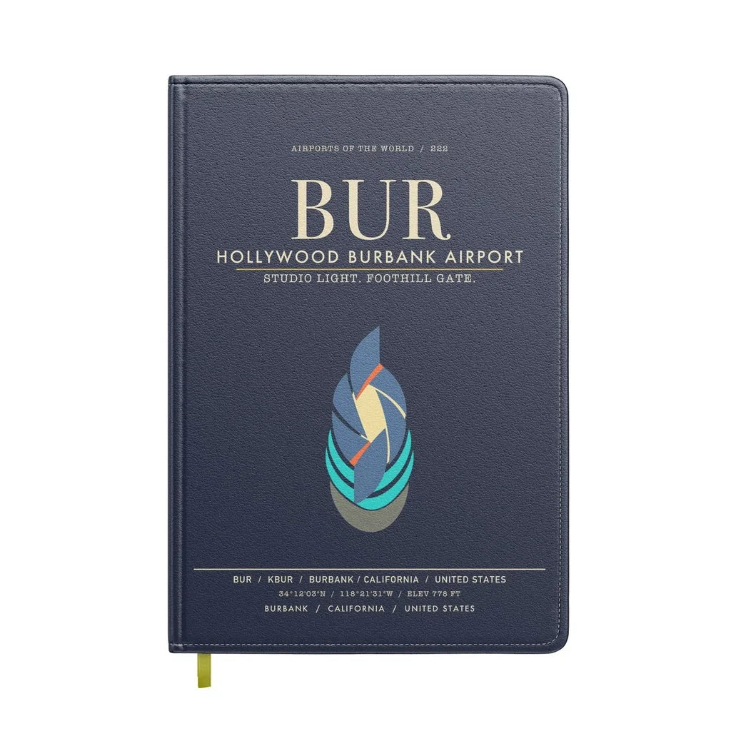 Hollywood Burbank Airport BUR - Navy Blue