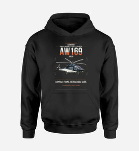 Single-Side Printing — Leonardo AW169 Double-Side Hoodie