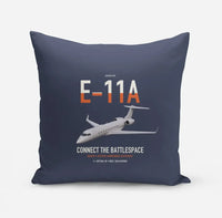Thumbnail for E-11A BACN design on navy blue pillow