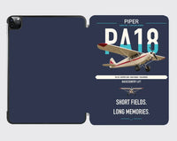 Thumbnail for Piper PA-18 Super Cub design on navy blue ipad tablet case