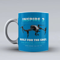 Thumbnail for Inspire 2 Mug design on turquoise dji