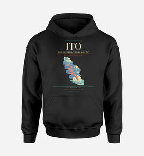 Single-Side Printing — Hilo International Airport (ITO) Double-Side Hoodie