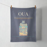 Thumbnail for Thomas Sankara International Airport (OUA) design on navy blue towel