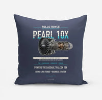 Thumbnail for PEARL 10X design on navy blue pillow