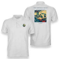 Thumbnail for VINTAGE G4359 - The Whiteout Hold - Double-Side Polo T-Shirt design on white