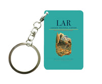 Thumbnail for Laramie Regional Airport (LAR) design on turquoise key chain