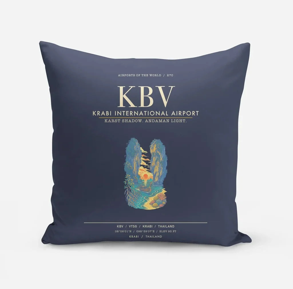 Krabi International Airport KBV - Navy Blue