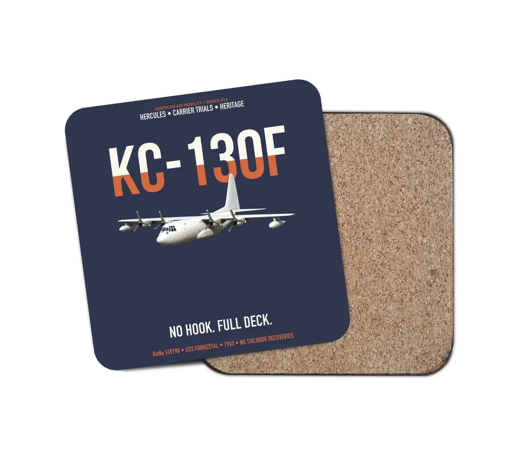 KC-130F BuNo 149798 design on navy blue 1 piece coaster