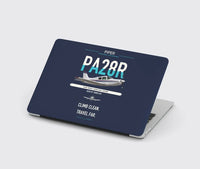Thumbnail for Piper PA-28R Arrow III design on navy blue MacBook case