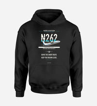 Thumbnail for Nord 262A design on black hoodie single side
