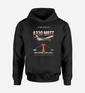 Single-Side Printing — Airbus A330 MRTT Double-Side Hoodie