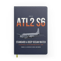 Thumbnail for Atlantique 2 Standard 6 design on navy blue notebook