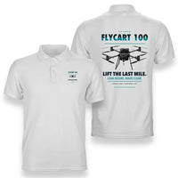 Thumbnail for DJI FlyCart 100 design on white polo
