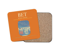 Thumbnail for Bethel Airport BET Coaster 1-Piece - Orange
