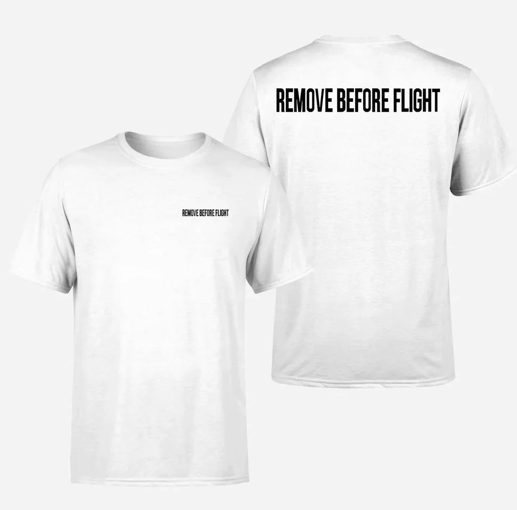 Remove Before Flight 2 Designed Double-Side T-Shirts - view 16