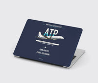 Thumbnail for British Aerospace ATP design on navy blue MacBook case
