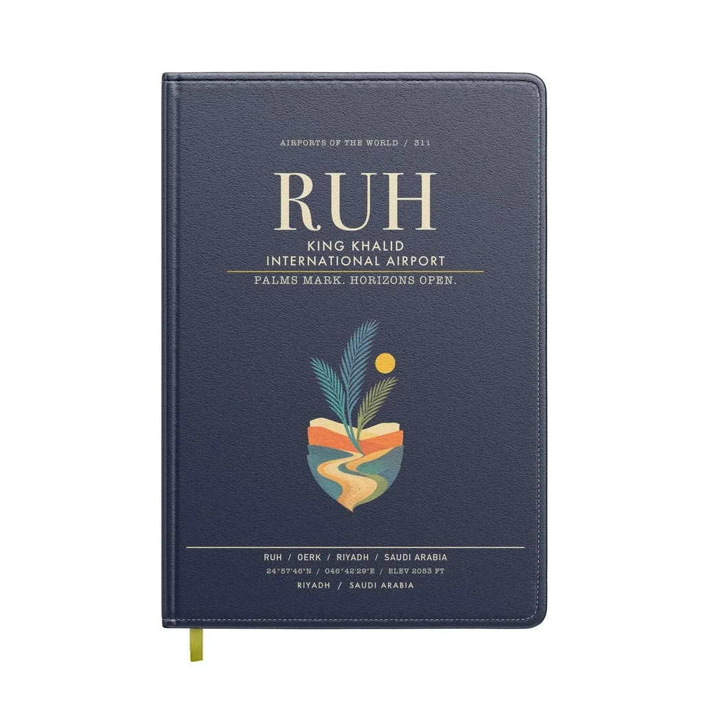King Khalid International Airport RUH  Riyadh - Navy Blue