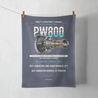 Thumbnail for PW800 design on navy blue towel