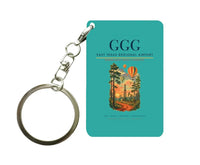 Thumbnail for East Texas Regional Airport (GGG) design on turquoise key chain