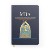 Thumbnail for Moi International Airport (MBA) design on navy blue notebook