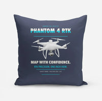 Thumbnail for DJI Phantom 4 RTK design on navy blue pillow