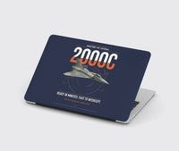 Thumbnail for Dassault Mirage 2000C RDI design on navy blue MacBook case