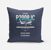 Thumbnail for Tecnam P2008JC NG design on navy blue pillow