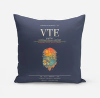 Thumbnail for Wattay International Airport Vientiane VTE - Navy Blue