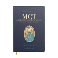 Thumbnail for Muscat International Airport MCT - Mountain Gate Current - Navy Blue
