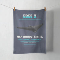 Thumbnail for AgEagle eBee X design on navy blue towel