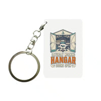 Thumbnail for SIGNAL 529 - Saturday Morning Hangar Doors Open - Key Chain design on white key chain