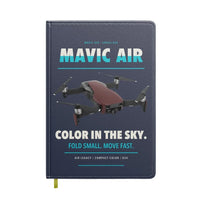 Thumbnail for DJI Mavic Air design on navy blue notebook