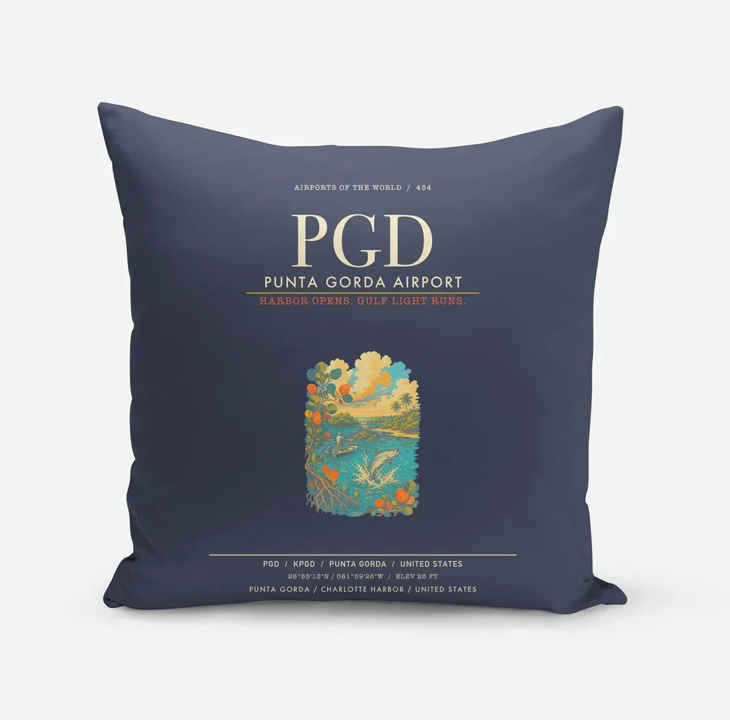 Punta Gorda Airport PGD - Navy Blue