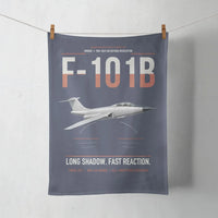 Thumbnail for F-101B Voodoo design on navy blue towel