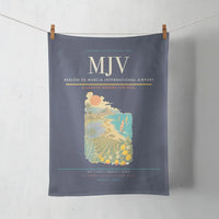 Thumbnail for Región de Murcia International Airport (MJV) design on navy blue towel