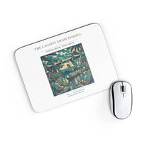 Thumbnail for VINTAGE G4407 - The Lagoon Night Fishing - Designed Mouse Pads design on white rectangle