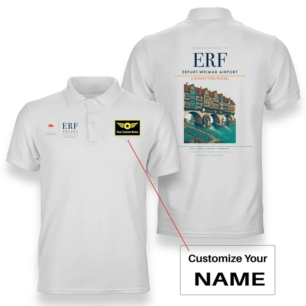 Erfurt-Weimar Airport ERF White+Name