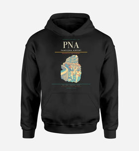 Single-Side Printing — Pamplona Airport (PNA) Double-Side Hoodie