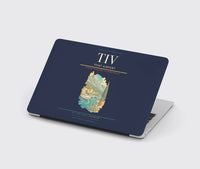 Thumbnail for Tivat Airport (TIV) design on navy blue MacBook case