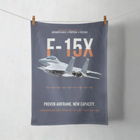 Thumbnail for F-15X Advanced Eagle Proposal Proven Airframe New Capacity design on navy blue towel