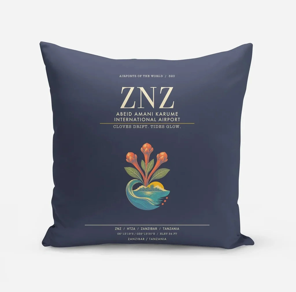 Abeid Amani Karume International Airport ZNZ  Zanzibar - Navy Blue