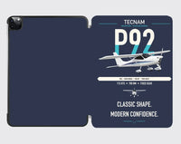 Thumbnail for Tecnam P92 Echo MkII design on navy blue ipad tablet case