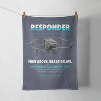 Thumbnail for BRINC Responder design on navy blue towel