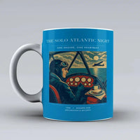 Thumbnail for VINTAGE G4294 - The Solo Atlantic Night - Ceramic Mug design on turquoise