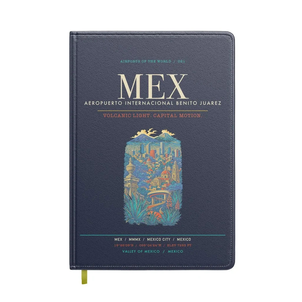 Mexico City Benito Juarez International Airport MEX - Navy Blue