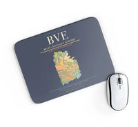 Thumbnail for Brive–Souillac Airport (BVE) design on navy blue rectangle mouse pad