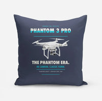 Thumbnail for DJI Phantom 3 Professional design on navy blue pillow